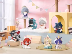 Honkai: Star Rail Boys' Dorm Series Box of 8 Random Chibi Figures