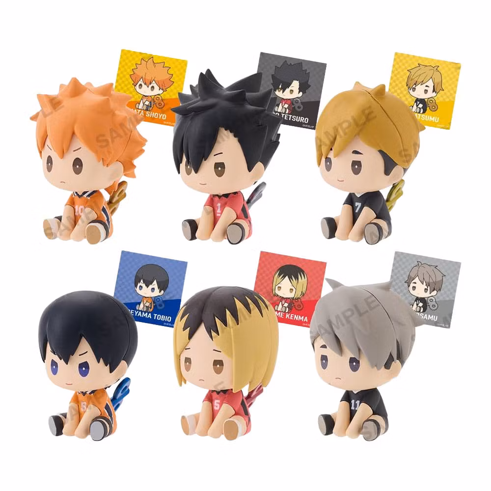 Haikyu!! Petatto Clockwork Figure Vol.2 Set of 6 Figures