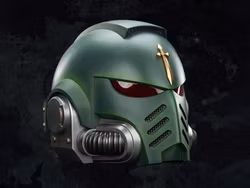 Warhammer 40,000 Dark Angels Mk. X 1/1 Scale Helmet Replica