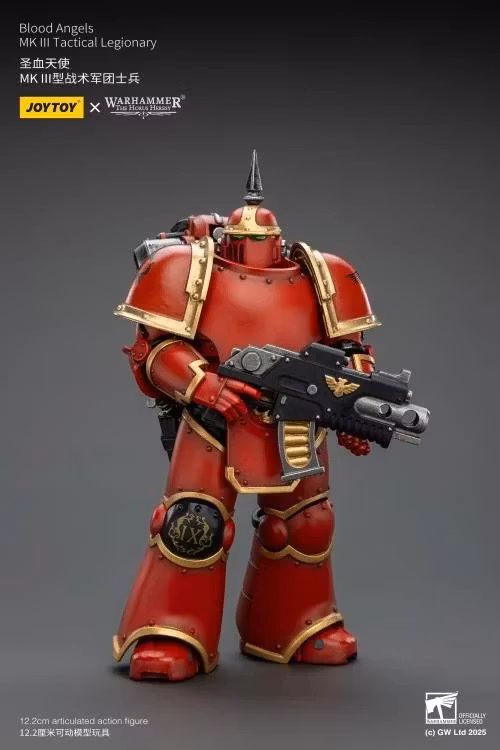 Warhammer: The Horus Heresy Blood Angels MKIII Tactical Legionary 1/18 Scale Action Figure