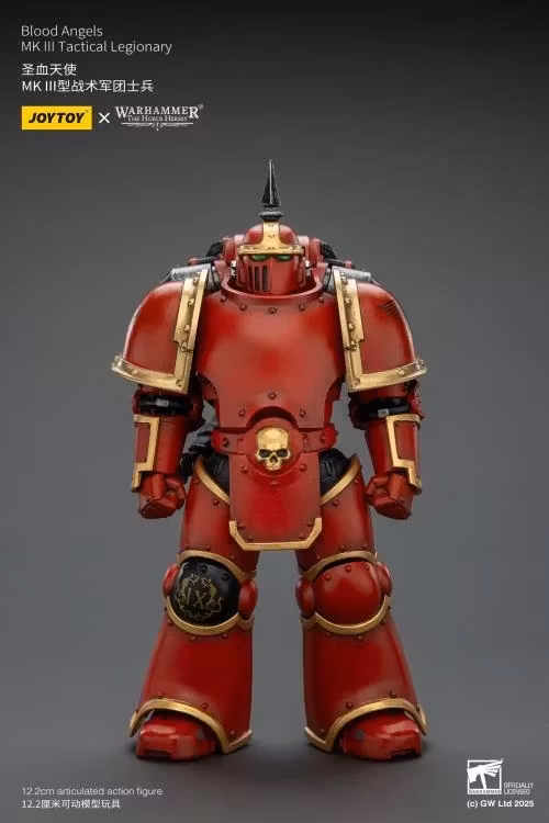 Warhammer: The Horus Heresy Blood Angels MKIII Tactical Legionary 1/18 Scale Action Figure