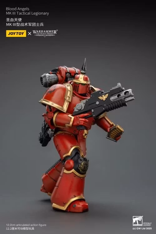 Warhammer: The Horus Heresy Blood Angels MKIII Tactical Legionary 1/18 Scale Action Figure
