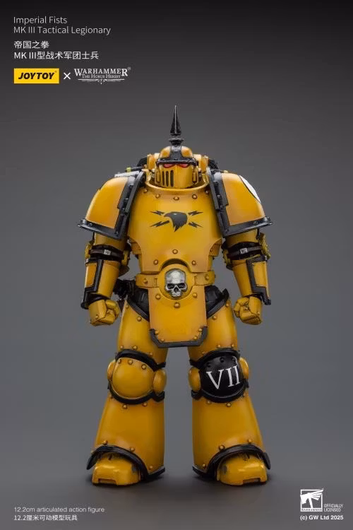 Warhammer: The Horus Heresy Imperial Fists MKIII Tactical Legionary 1/18 Scale Action Figure