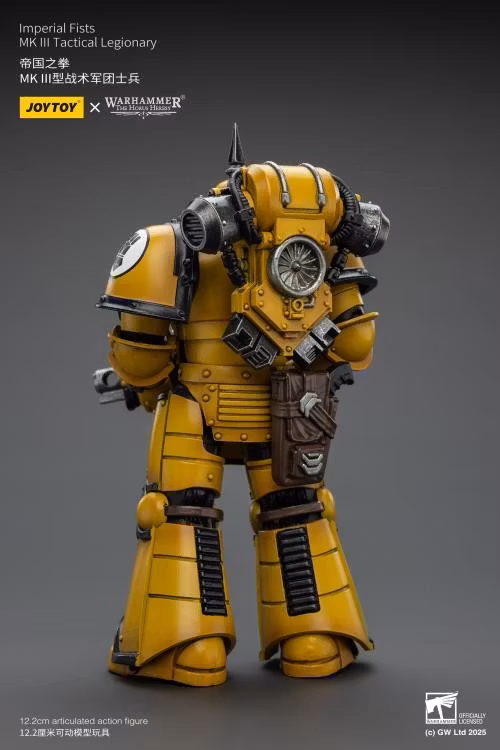Warhammer: The Horus Heresy Imperial Fists MKIII Tactical Legionary 1/18 Scale Action Figure