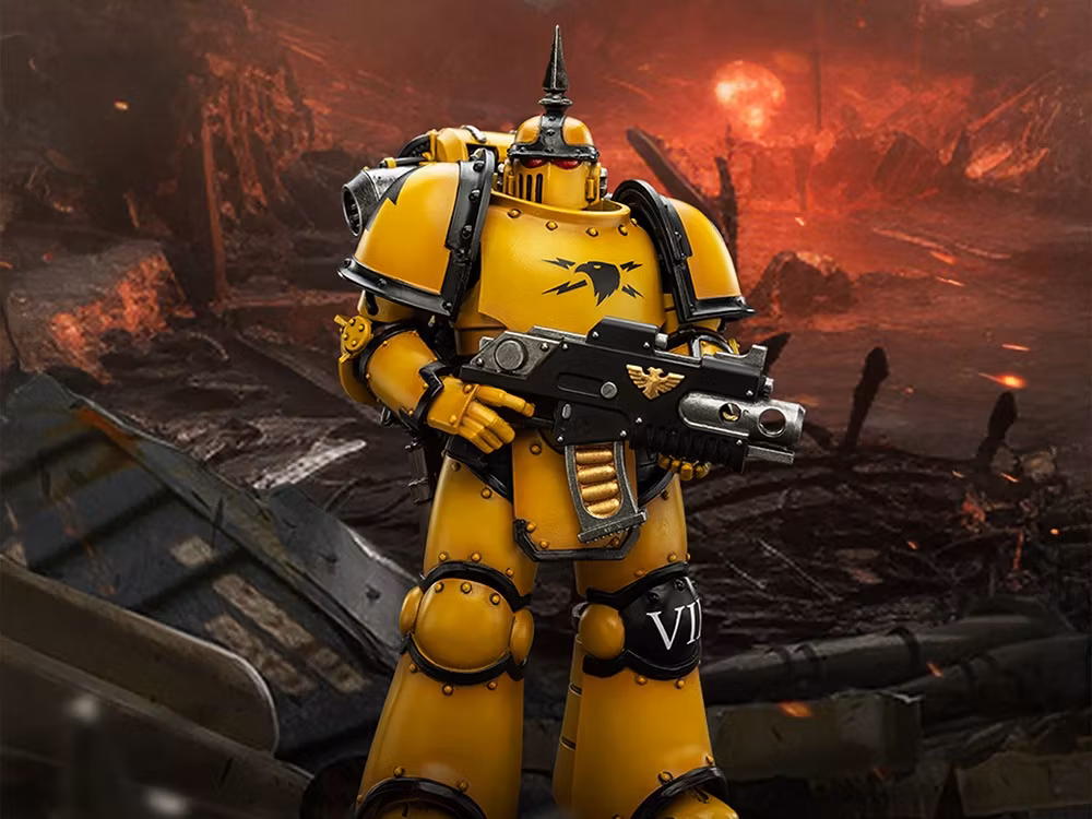 Warhammer: The Horus Heresy Imperial Fists MKIII Tactical Legionary 1/18 Scale Action Figure