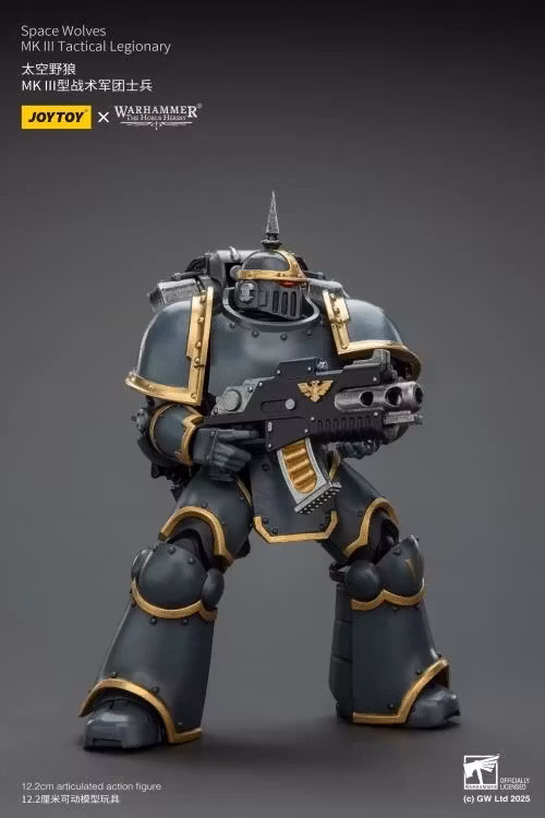 Warhammer: The Horus Heresy Space Wolves MKIII Tactical Legionary 1/18 Scale Action Figure
