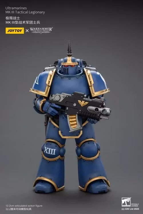 Warhammer: The Horus Heresy Ultramarines MKIII Tactical Legionary 1/18 Scale Action Figure