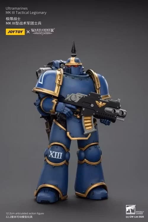 Warhammer: The Horus Heresy Ultramarines MKIII Tactical Legionary 1/18 Scale Action Figure