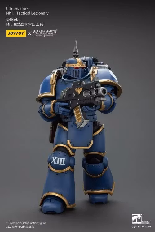 Warhammer: The Horus Heresy Ultramarines MKIII Tactical Legionary 1/18 Scale Action Figure