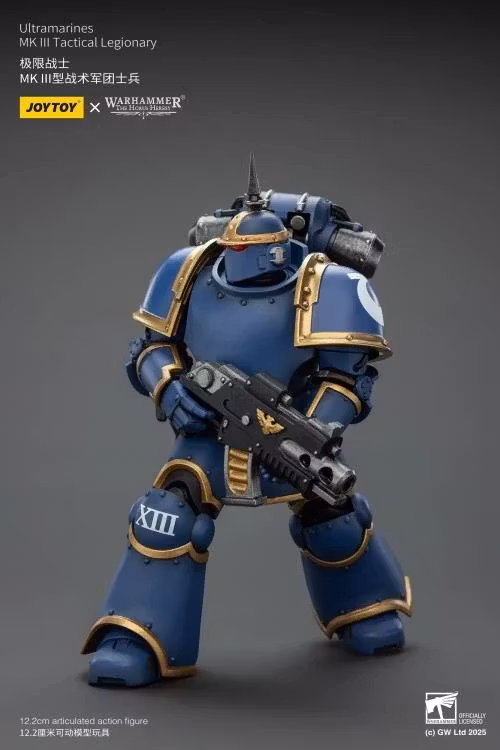 Warhammer: The Horus Heresy Ultramarines MKIII Tactical Legionary 1/18 Scale Action Figure