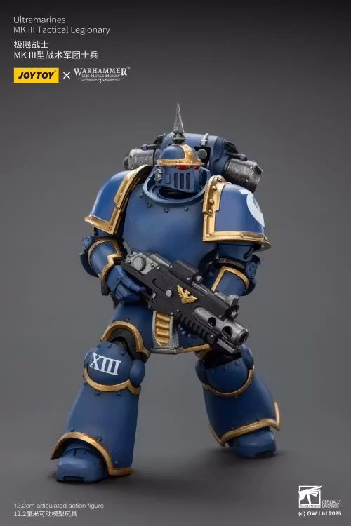 Warhammer: The Horus Heresy Ultramarines MKIII Tactical Legionary 1/18 Scale Action Figure