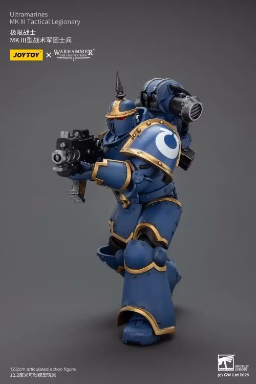 Warhammer: The Horus Heresy Ultramarines MKIII Tactical Legionary 1/18 Scale Action Figure