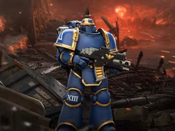 Warhammer: The Horus Heresy Ultramarines MKIII Tactical Legionary 1/18 Scale Action Figure