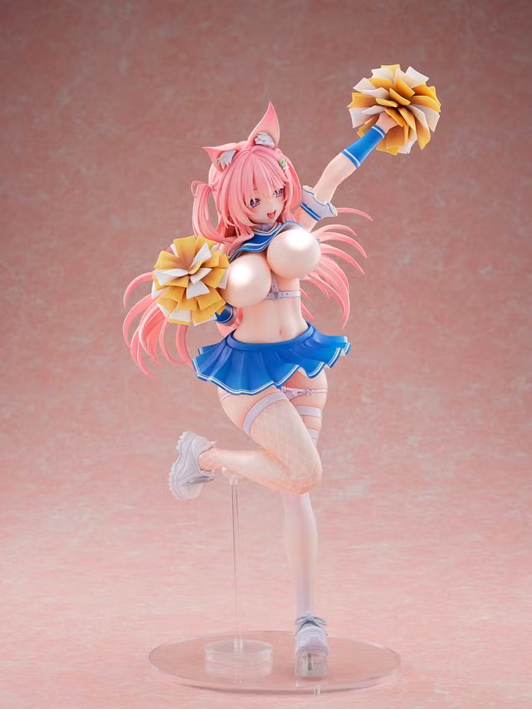 (18+) Yatanuki Kei Illustartion Kemomimi Cheer Girl (DX Version) 1/5 Scale Figure