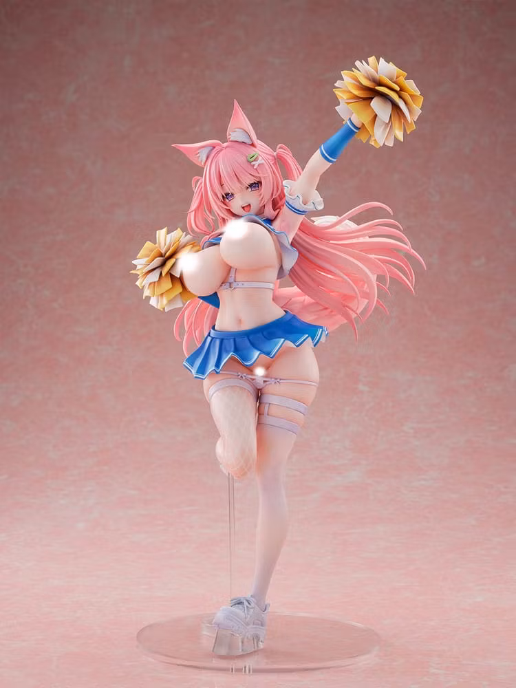 (18+) Yatanuki Kei Illustartion Kemomimi Cheer Girl (DX Version) 1/5 Scale Figure