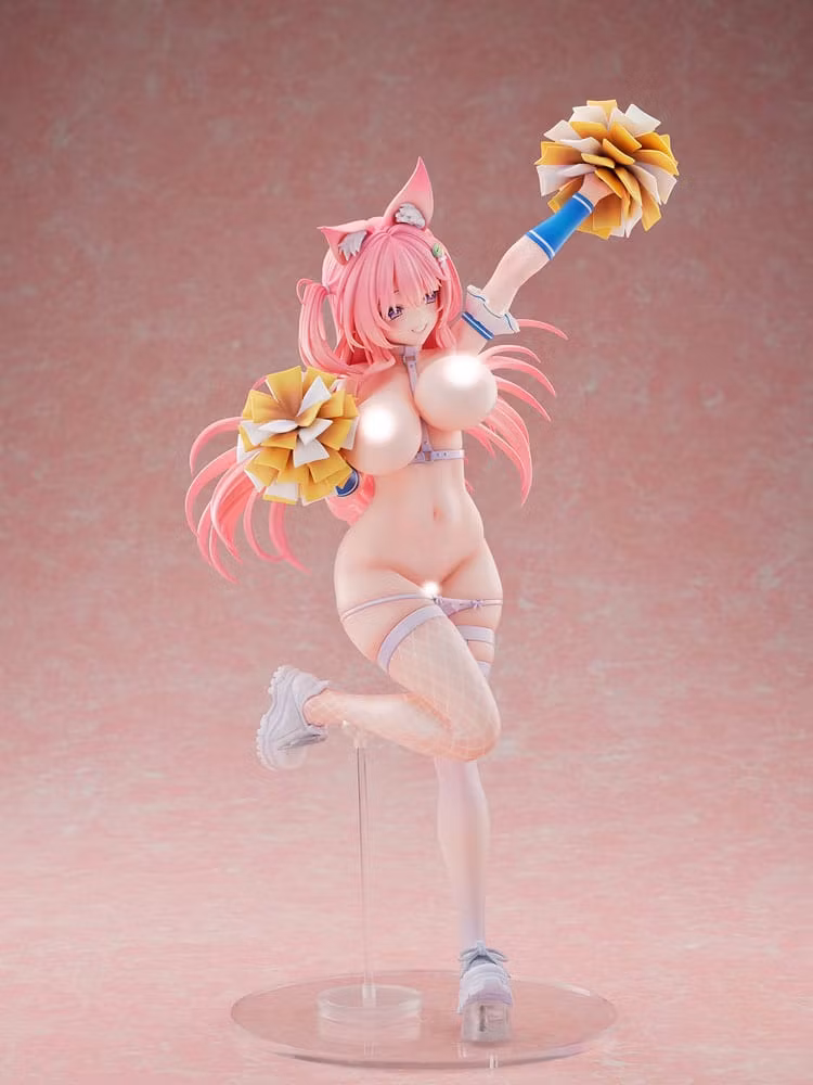 (18+) Yatanuki Kei Illustartion Kemomimi Cheer Girl (DX Version) 1/5 Scale Figure