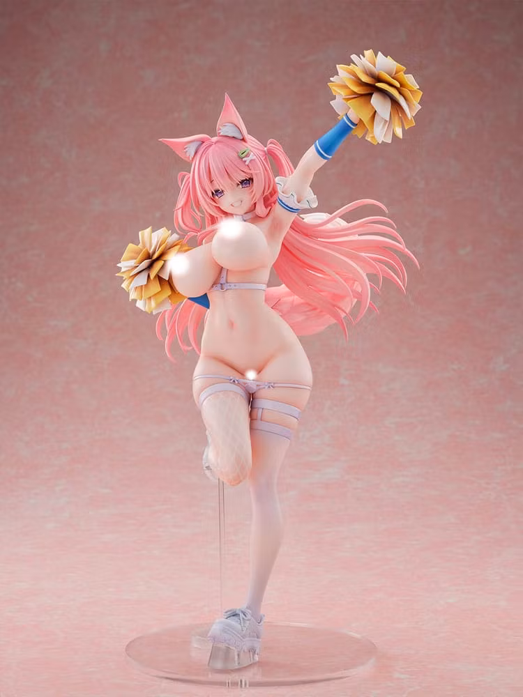 (18+) Yatanuki Kei Illustartion Kemomimi Cheer Girl (DX Version) 1/5 Scale Figure