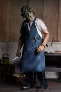 The Texas Chainsaw Massacre Leatherface with Old Lady Mask Clothed Action Figure