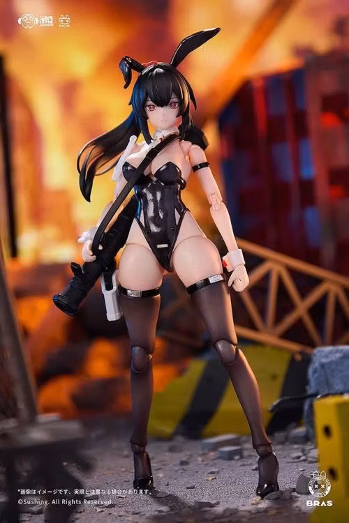 Bunny Rapid Action Squad Attacker Luna 1/12 Scale Action Figure