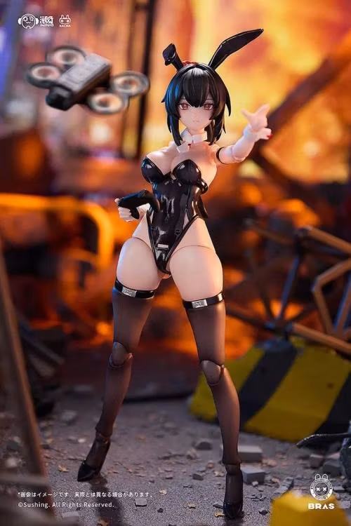 Bunny Rapid Action Squad Attacker Luna 1/12 Scale Action Figure