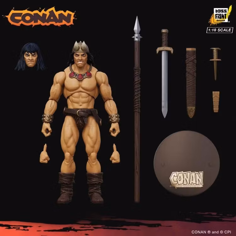 Conan the Barbarian Hero H.A.C.K.S. Conan the Barbarian 1/18 Scale Action Figure
