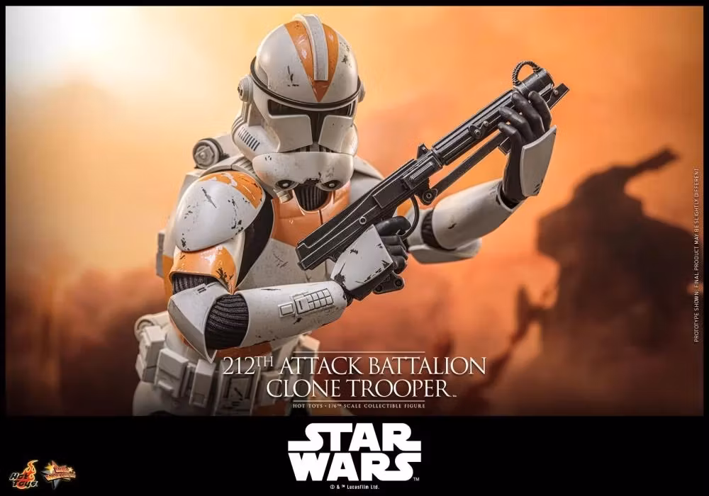 Star Wars: Revenge of the Sith MMS 212th Attack Battalion Clone Trooper 1/6th Scale Collectible Figure