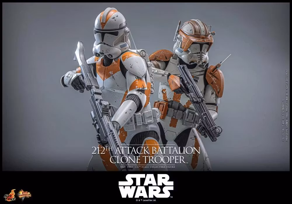 Star Wars: Revenge of the Sith MMS 212th Attack Battalion Clone Trooper 1/6th Scale Collectible Figure