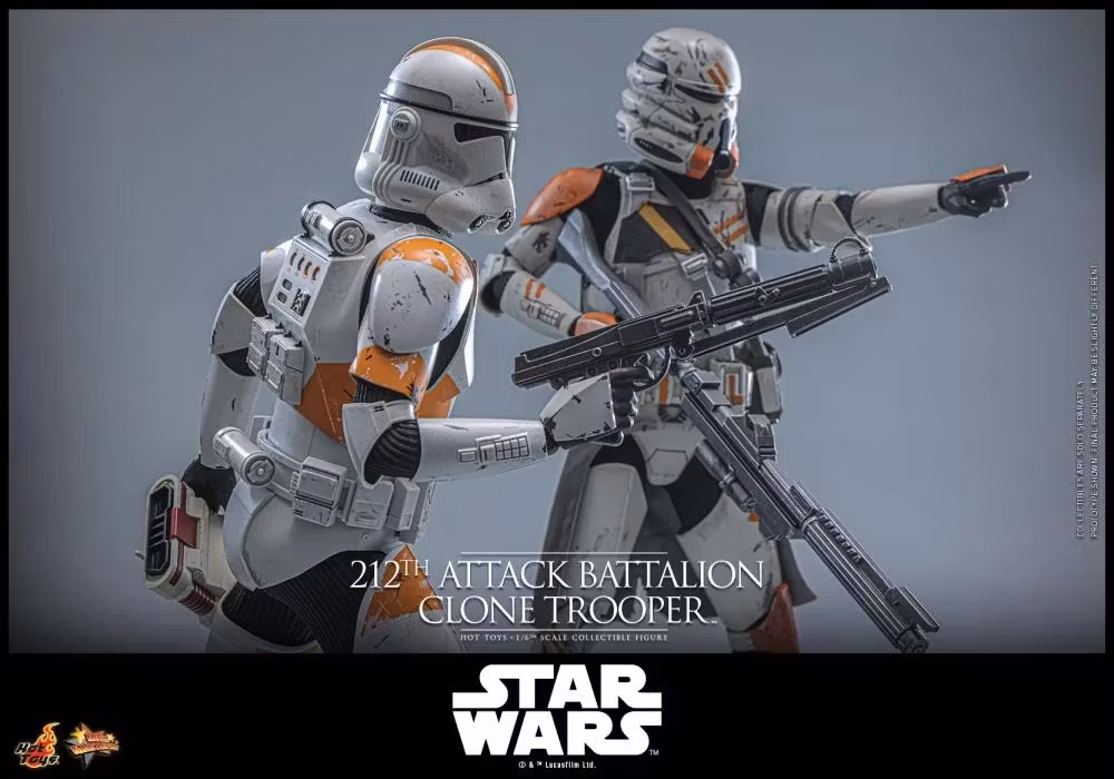 Star Wars: Revenge of the Sith MMS 212th Attack Battalion Clone Trooper 1/6th Scale Collectible Figure