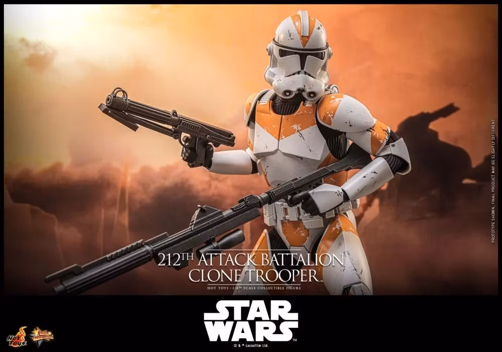 Star Wars: Revenge of the Sith MMS 212th Attack Battalion Clone Trooper (Deluxe Ver.) 1/6th Scale Collectible Figure