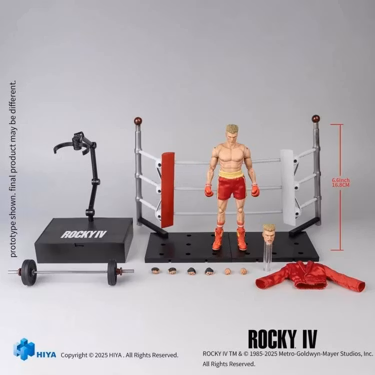Rocky IV Exquisite Super Series Ivan Drago 1/12 Scale Action Figure