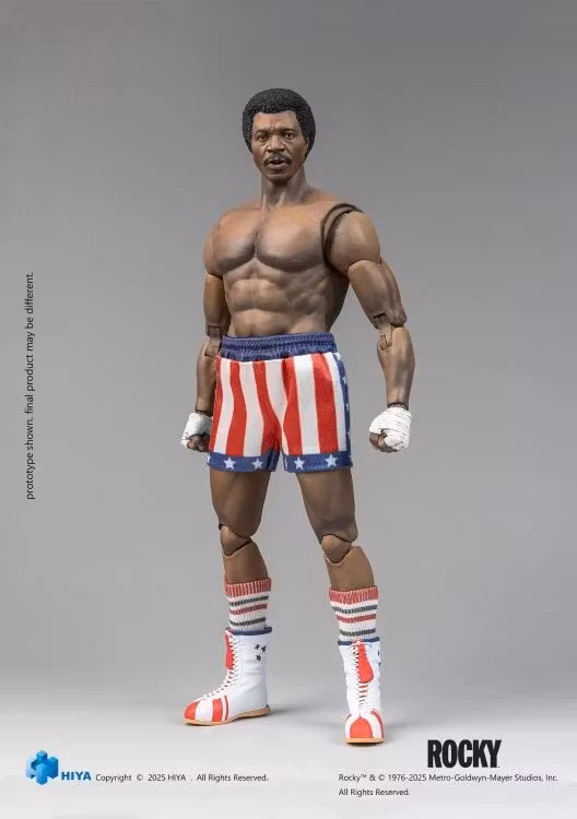 Rocky Exquisite Super Series Apollo Creed 1/12 Scale PX Previews Exclusive Action Figure