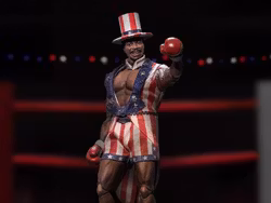 Rocky Exquisite Super Series Apollo Creed 1/12 Scale PX Previews Exclusive Action Figure