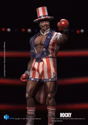Rocky Exquisite Super Series Apollo Creed 1/12 Scale PX Previews Exclusive Action Figure