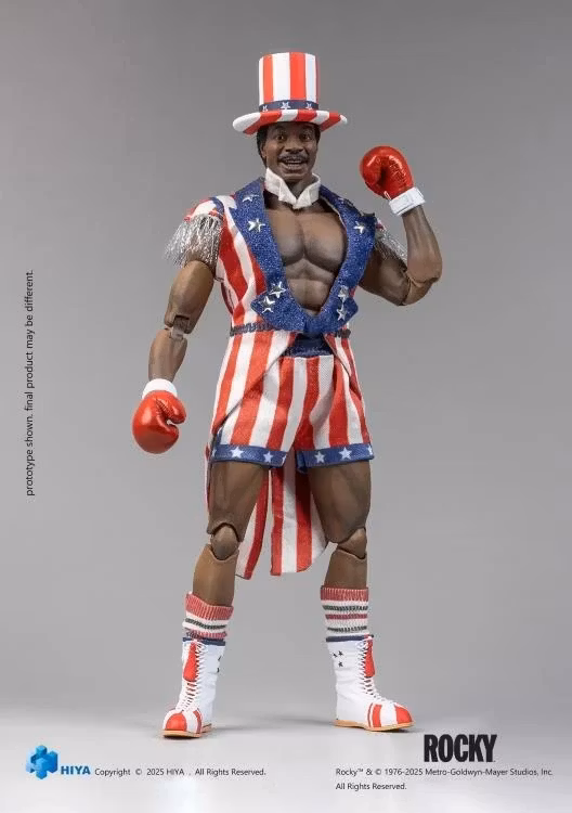 Rocky Exquisite Super Series Apollo Creed 1/12 Scale PX Previews Exclusive Action Figure