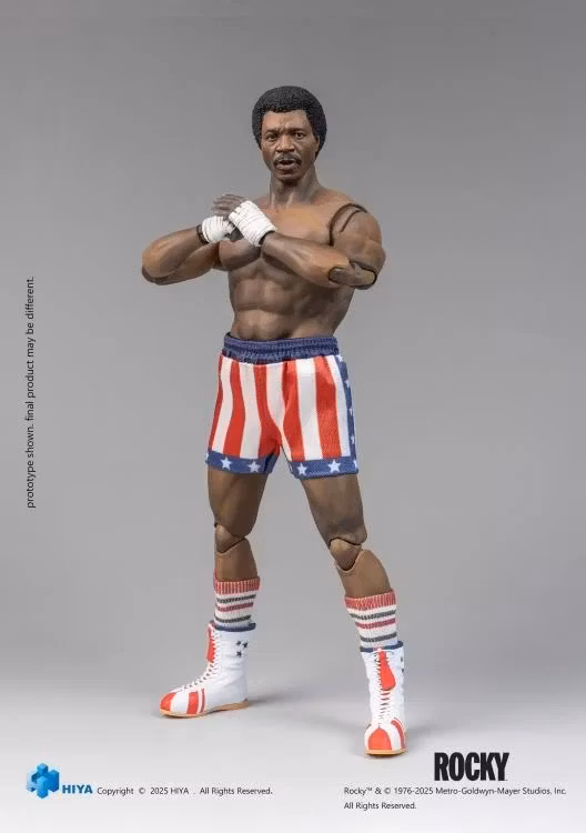 Rocky Exquisite Super Series Apollo Creed 1/12 Scale PX Previews Exclusive Action Figure