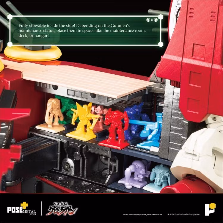 Tengen Toppa Gurren Lagann POSE+ METAL Series Dai-Gurren Action Figure
