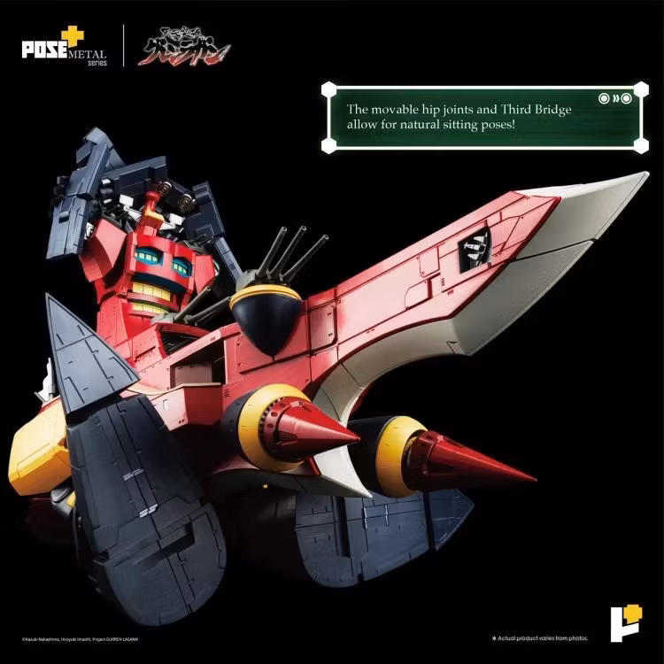 Tengen Toppa Gurren Lagann POSE+ METAL Series Dai-Gurren Action Figure