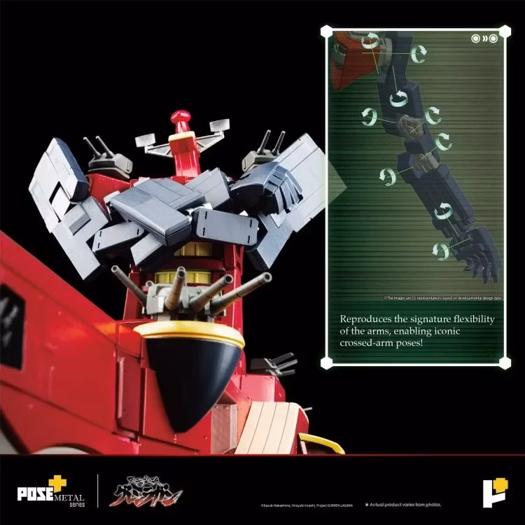Tengen Toppa Gurren Lagann POSE+ METAL Series Dai-Gurren Action Figure