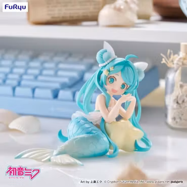 Vocaloid Desktop Fairy Hatsune Miku (Mermaid Princess Ver.) Figure