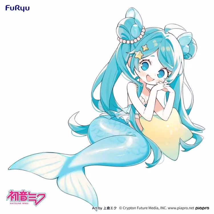 Vocaloid Desktop Fairy Hatsune Miku (Mermaid Princess Ver.) Figure