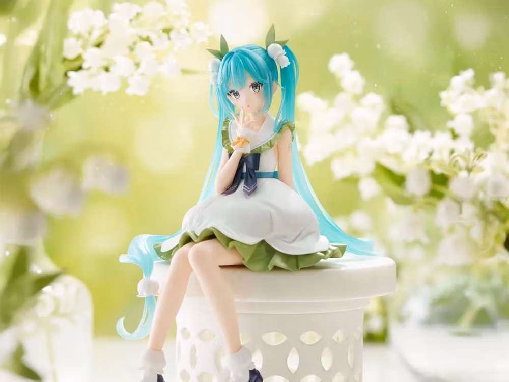 Vocaloid Hatsune Miku (Flower Fairy Lily of the Valley) Noodle Stopper Figure