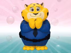 Zootopia Vinyl Piggy Bank Series VPB-019 Clawhauser Figure