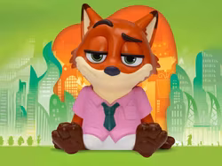 Zootopia VPBP-035 Nick Palm-Sized Vinyl Piggy Bank