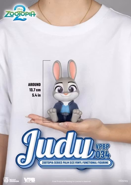 Zootopia VPBP-034 Judy Palm-Sized Vinyl Piggy Bank