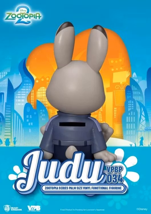 Zootopia VPBP-034 Judy Palm-Sized Vinyl Piggy Bank