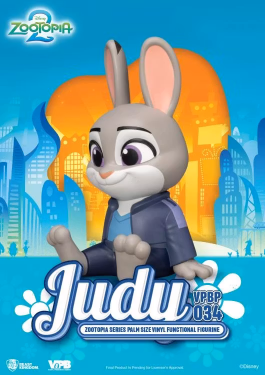 Zootopia VPBP-034 Judy Palm-Sized Vinyl Piggy Bank