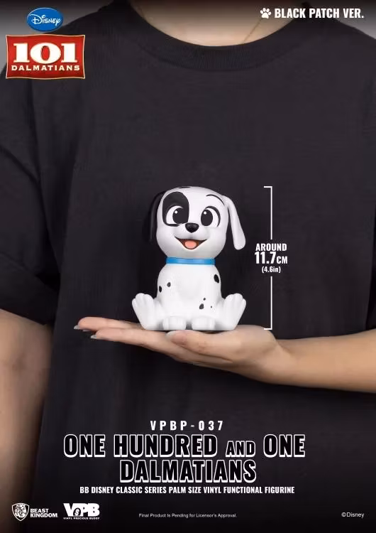 101 Dalmatians VPBP-037 Box of 4 Palm-Sized Vinyl Piggy Banks