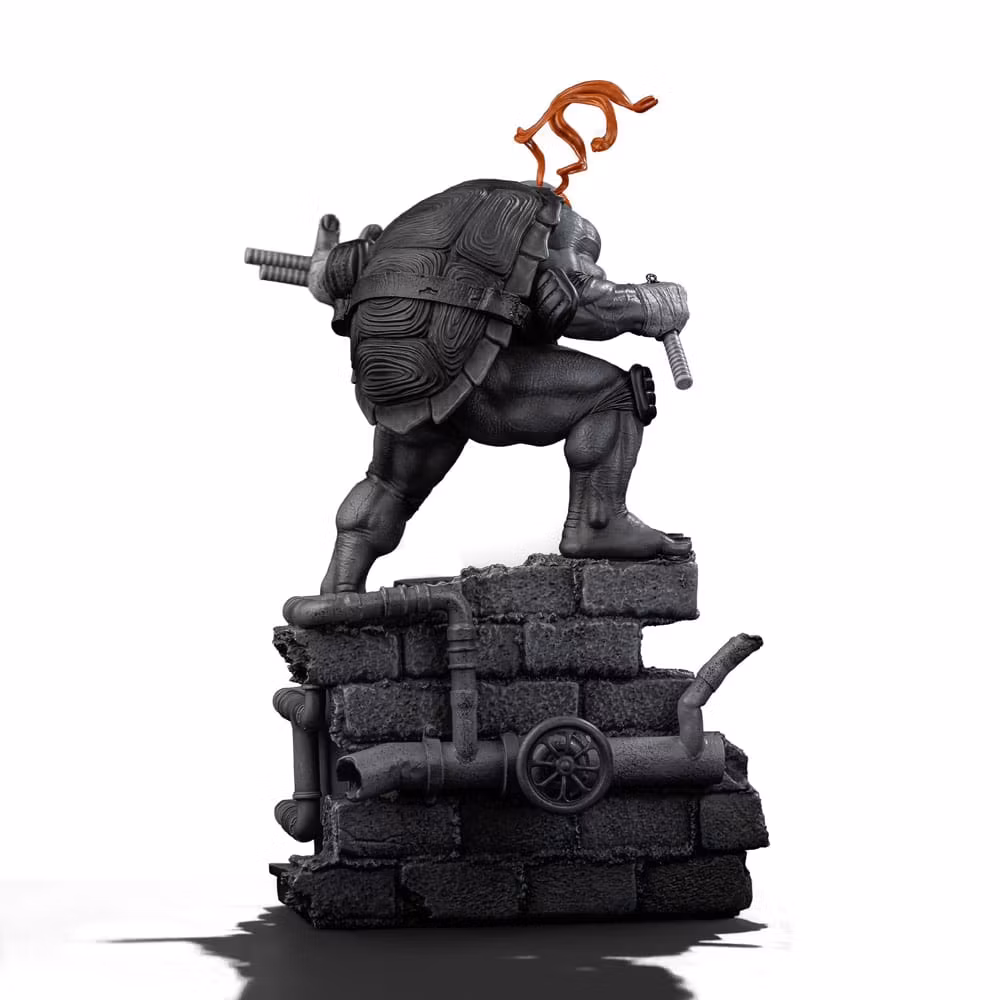 Teenage Mutant Ninja Turtles Michelangelo Black and White Variant 1/10 Art Scale Statue