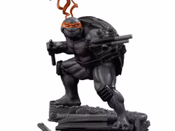 Teenage Mutant Ninja Turtles Michelangelo Black and White Variant 1/10 Art Scale Statue