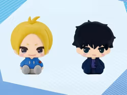 Sakamoto Days Pote Raba Asakura Shin and Seba Natsuki Rubber Mascots